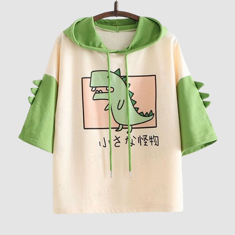 Relolve Dinosaur Print Hoodie