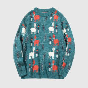 Relolve Vintage Animal & Forest Sweater