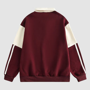 Relolve Contrast Prestige Polo Sweatshirt