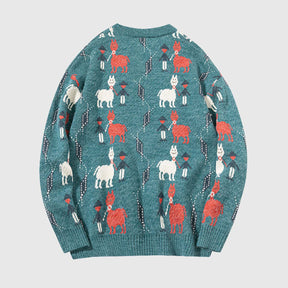 Relolve Vintage Animal & Forest Sweater