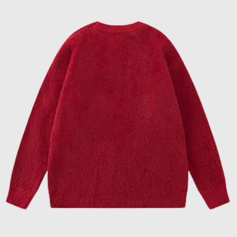 Relolve Vintage Autumn Oversized Knit Sweater