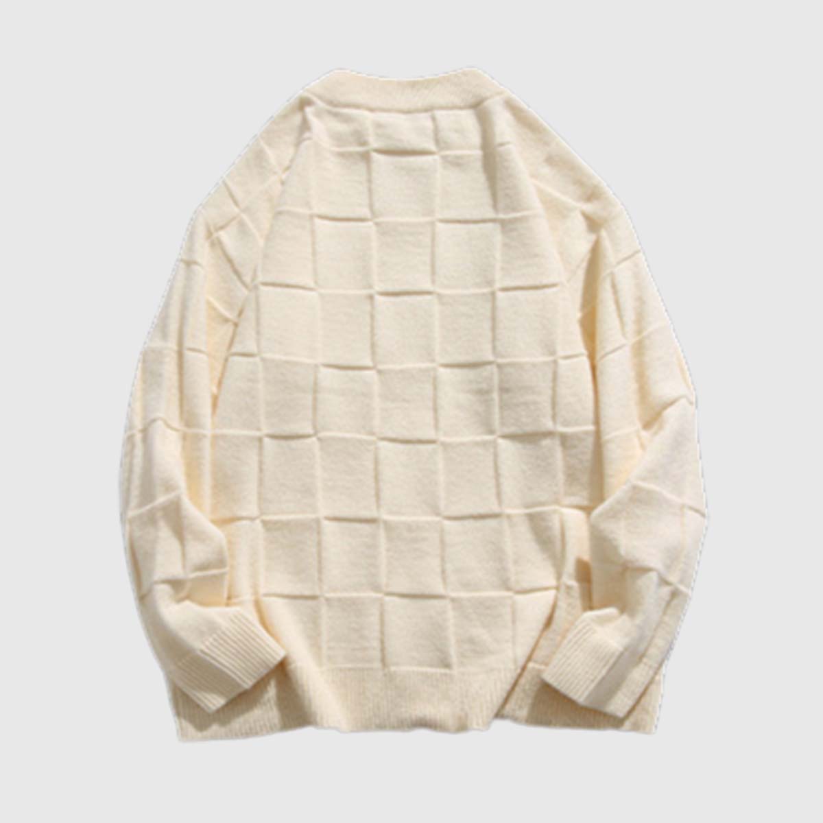 Relolve Winter Chessboard Sweater