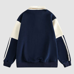 Relolve Contrast Prestige Polo Sweatshirt