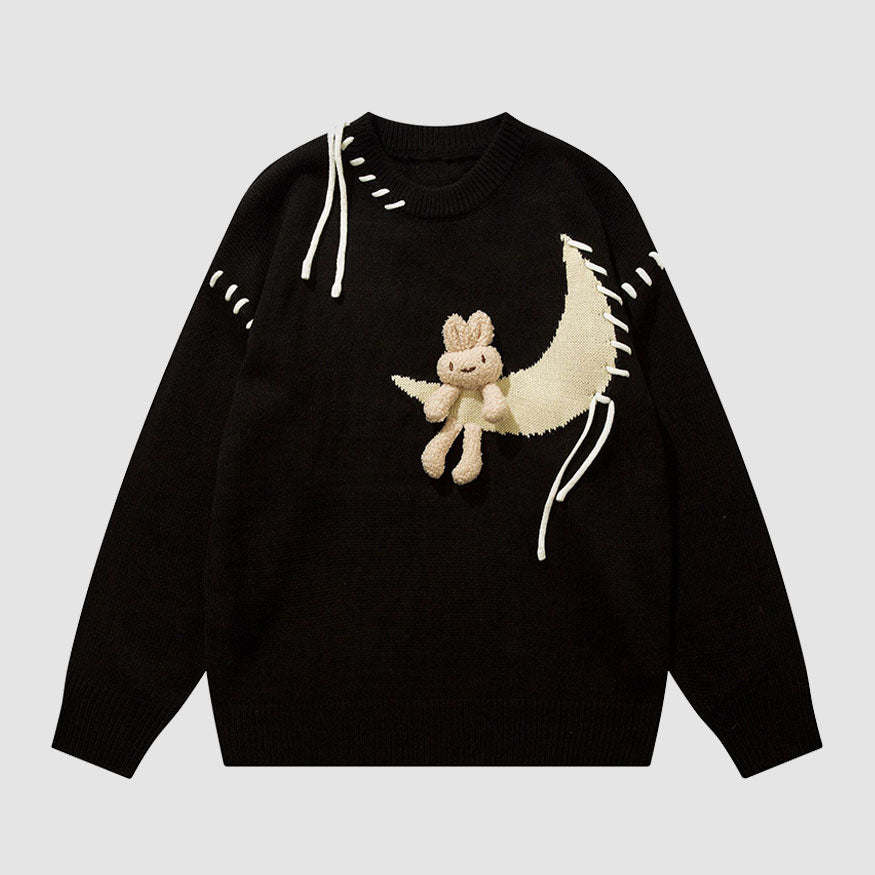 Relolve Moon & Rabbit Doll Sweater