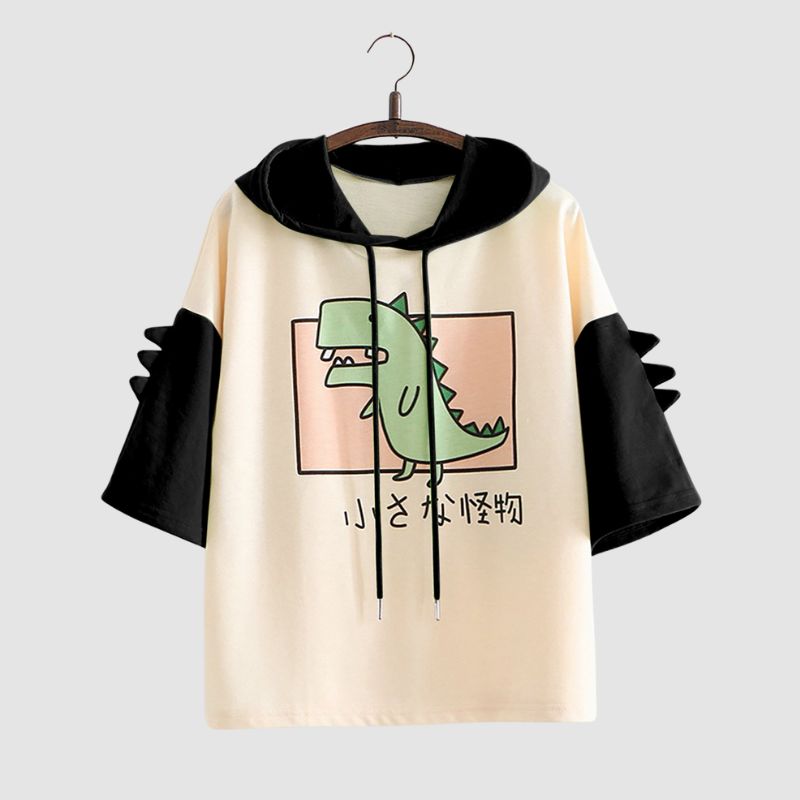 Relolve Dinosaur Print Hoodie