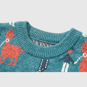 Relolve Vintage Animal & Forest Sweater