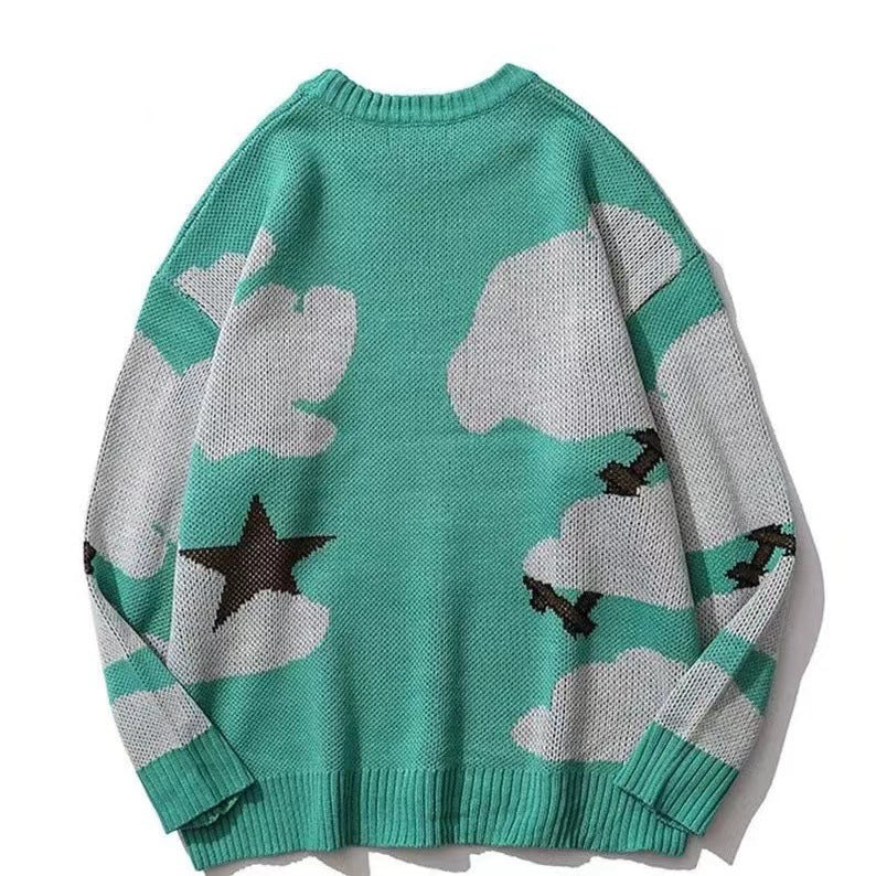 Relolve American Hip-Hop Knit Sweater