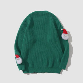 Relolve Cute Santa Doll Sweater