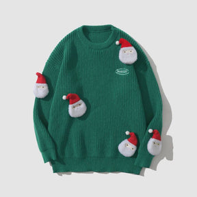 Relolve Cute Santa Doll Sweater