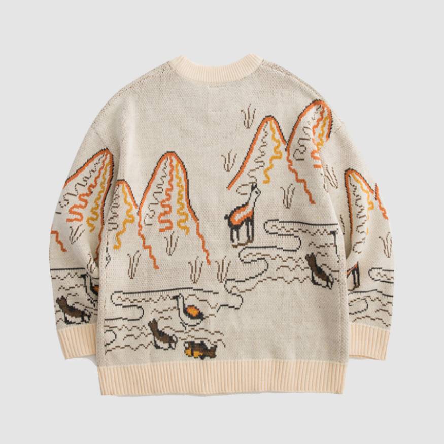 Relolve Country Abstract Sweater