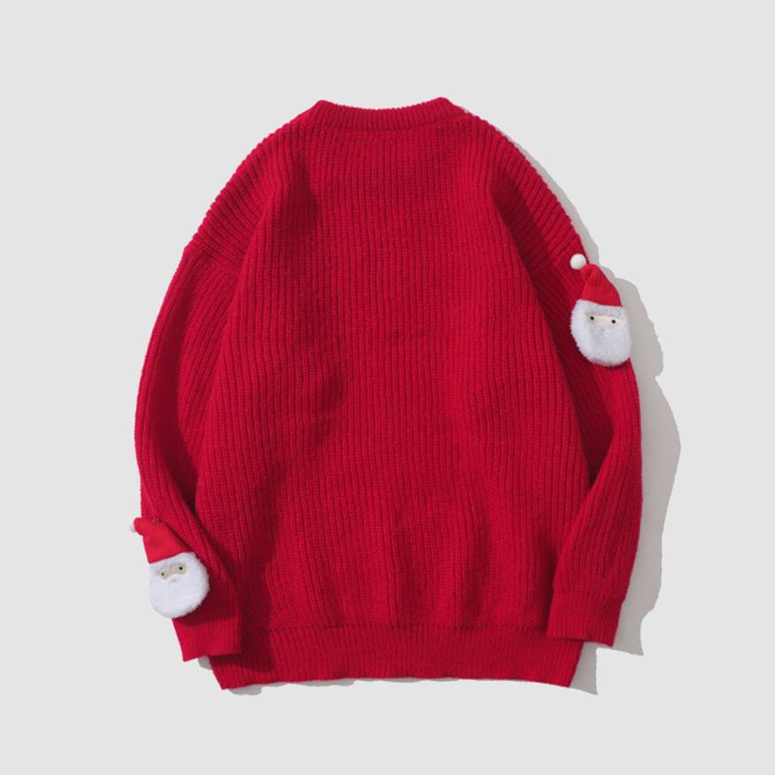 Relolve Cute Santa Doll Sweater