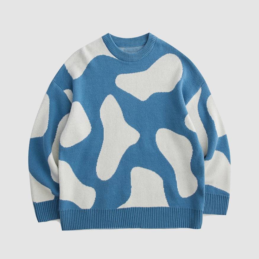 Relolve Cow Patter Sweater